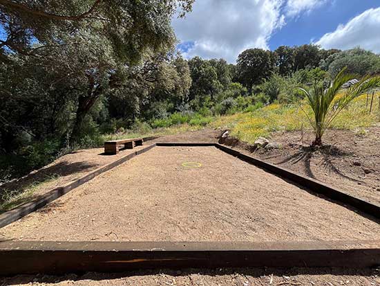 Terrain de boules